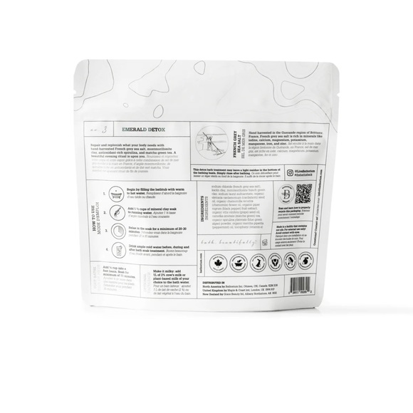 Bathorium Emerald Detox Mineral Clay Bath Soak - Picture 2 of 3